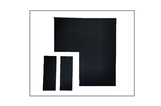 Zwarte antistatische het bijeenkomen doek.